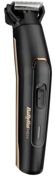 Набір для стрижки Babyliss: для бороди, вусів, голови, носа і тіла, акумуляторний, з вібраційним мотором, 10 насадок, з нержавіючо