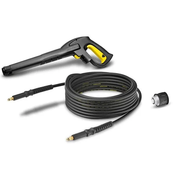 Комплект для мийок високого тиску Karcher 2.643-910.0: шланг 7.5 м, пістолет, адаптер Quick Connect, для температури до 60°C, тиск