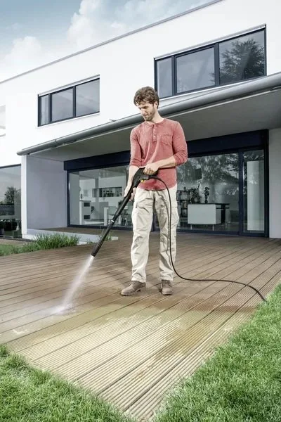 Комплект для мийок високого тиску Karcher 2.643-910.0: шланг 7.5 м, пістолет, адаптер Quick Connect, для температури до 60°C, тиск