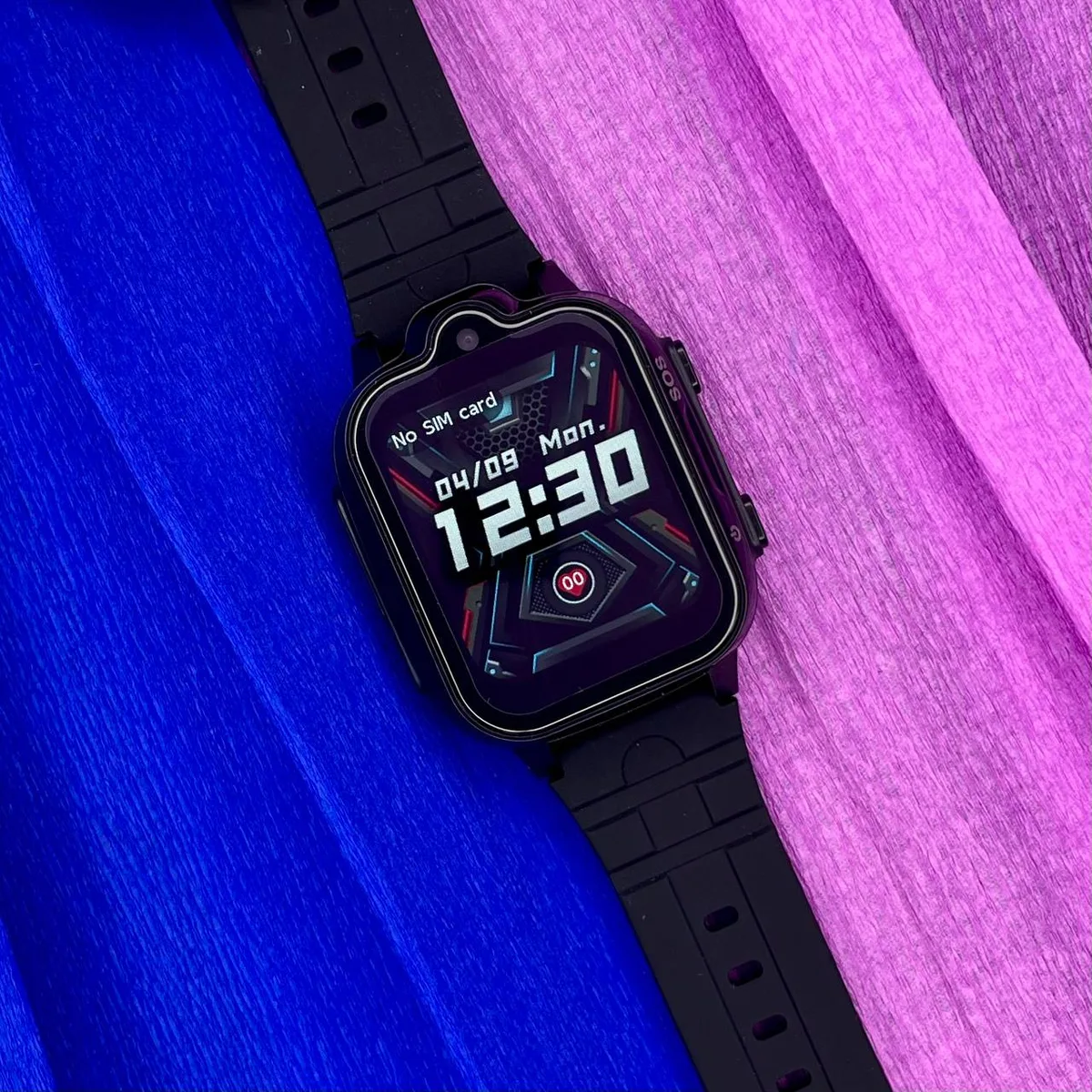 Розумні годинники Modfit полімер 47х44 мм сірі