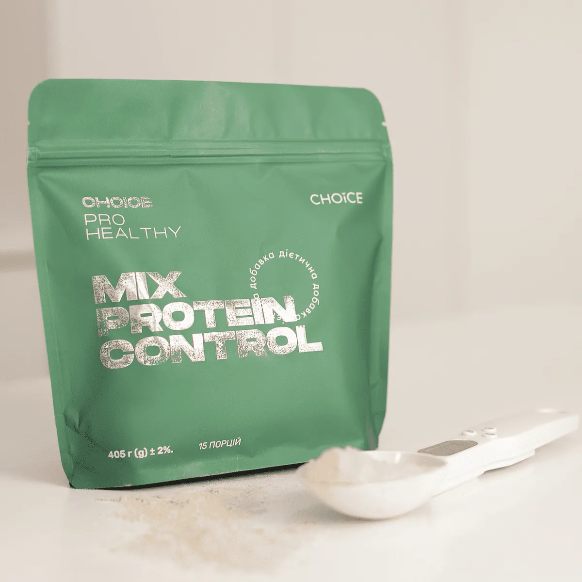 Choice Mix Protein CONTROL — низькокалорійний поживний коктейль для контролю ваги, 405 г Чойс