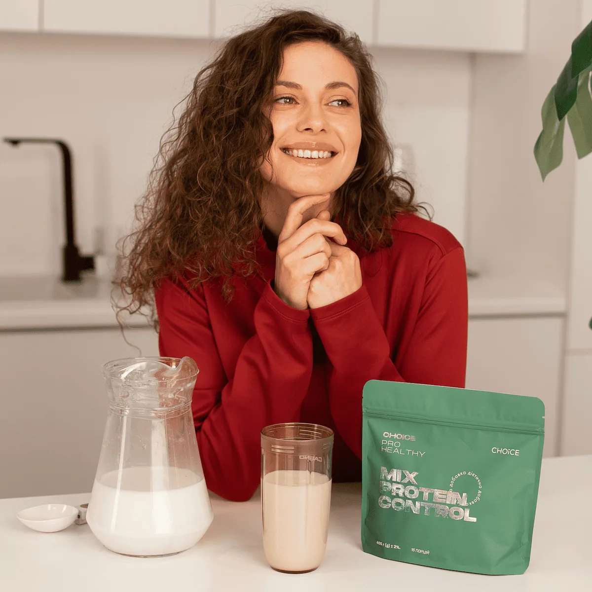 Choice Mix Protein CONTROL — низькокалорійний поживний коктейль для контролю ваги, 405 г Чойс