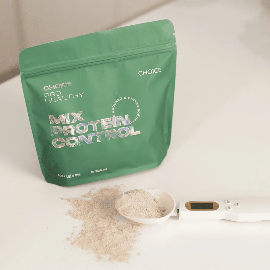 Choice Mix Protein CONTROL — низькокалорійний поживний коктейль для контролю ваги, 405 г Чойс