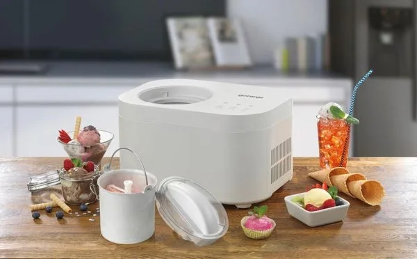 Морозильна машина Gorenje 100 Вт, ємність 1 л, час приготування 30 хв, пластиковий корпус, білий колір.