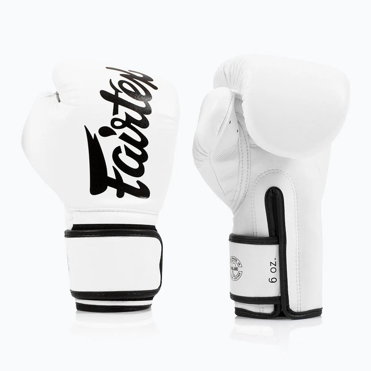 Боксерські рукавиці Fairtex мікрофібра 10 унцій білий