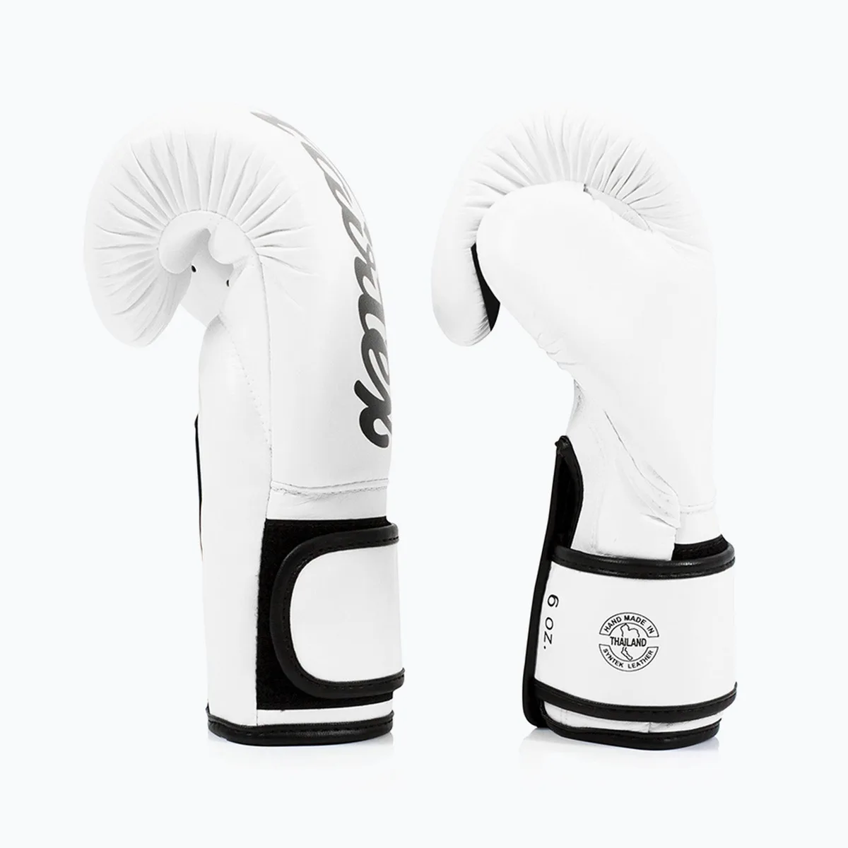 Боксерські рукавиці Fairtex мікрофібра 10 унцій білий
