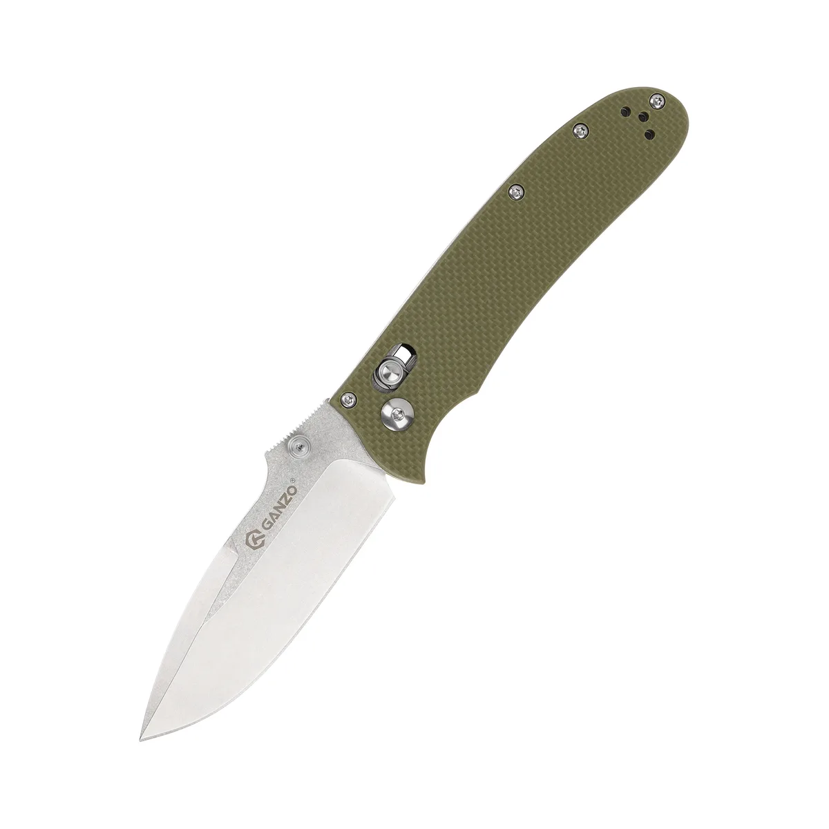Складаний ніж Ganzo D2 200х85 мм зелений G-10 134 г