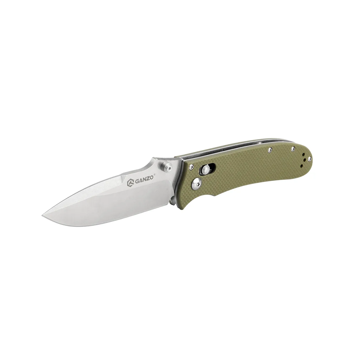 Складаний ніж Ganzo D2 200х85 мм зелений G-10 134 г
