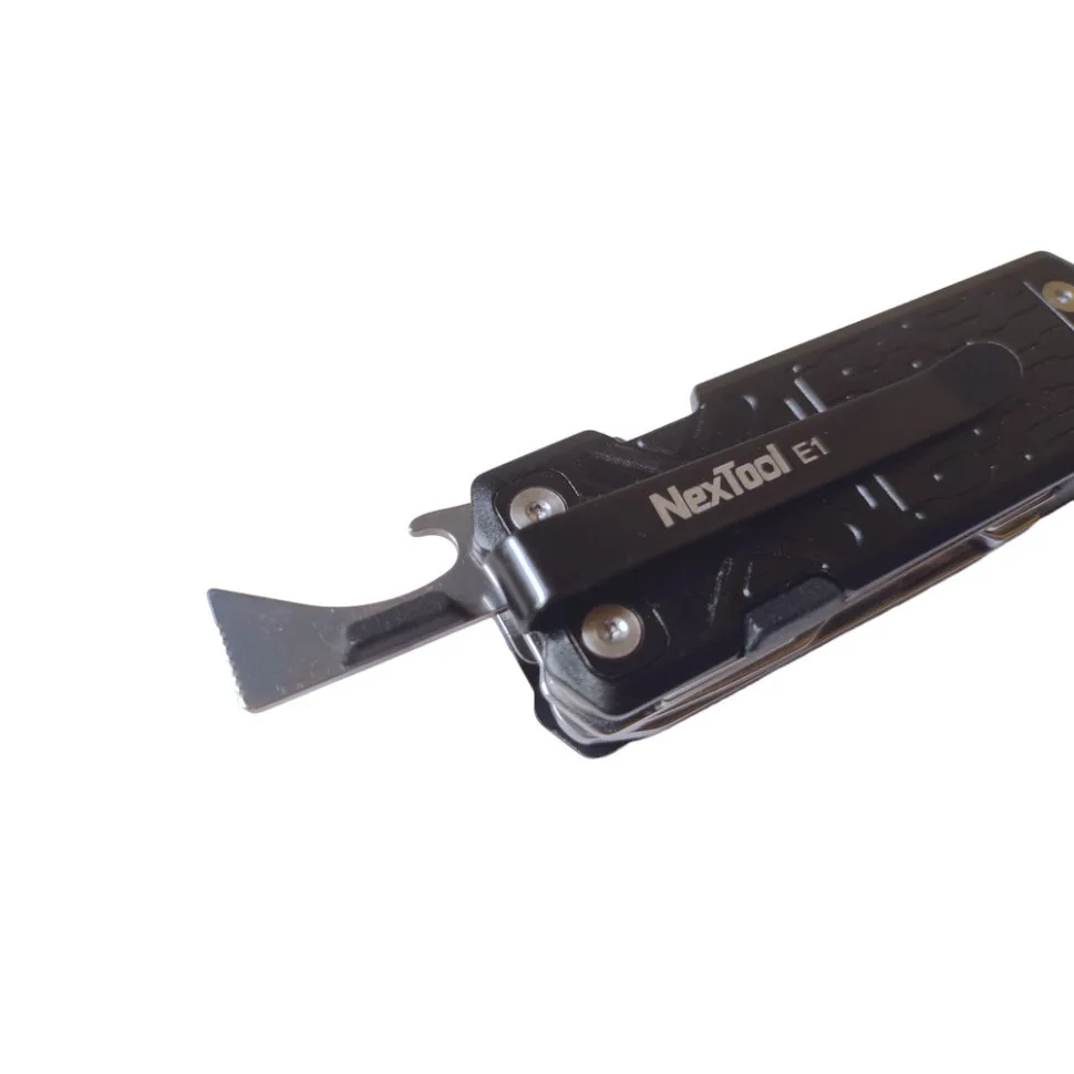 Міні мультитул брелок NexTool сталь 79х25х19 мм сірий 10 функцій