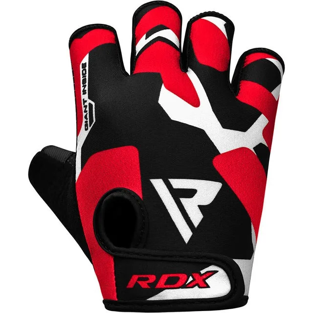 Рукавички для фітнесу RDX штучна шкіра XXL червоні