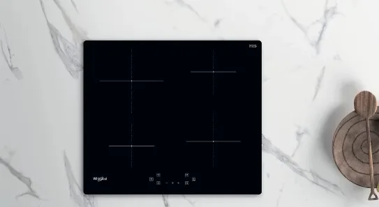 Електрична варильна поверхня Whirlpool Склокераміка 59х5,4х51 см Чорна 4 конфорки