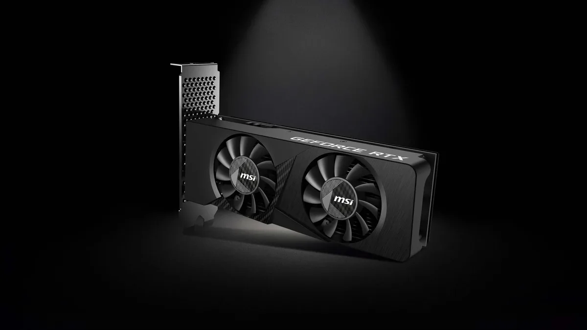 Відеокарта MSI GeForce RTX 3050 6GB GDDR6 LP E OC