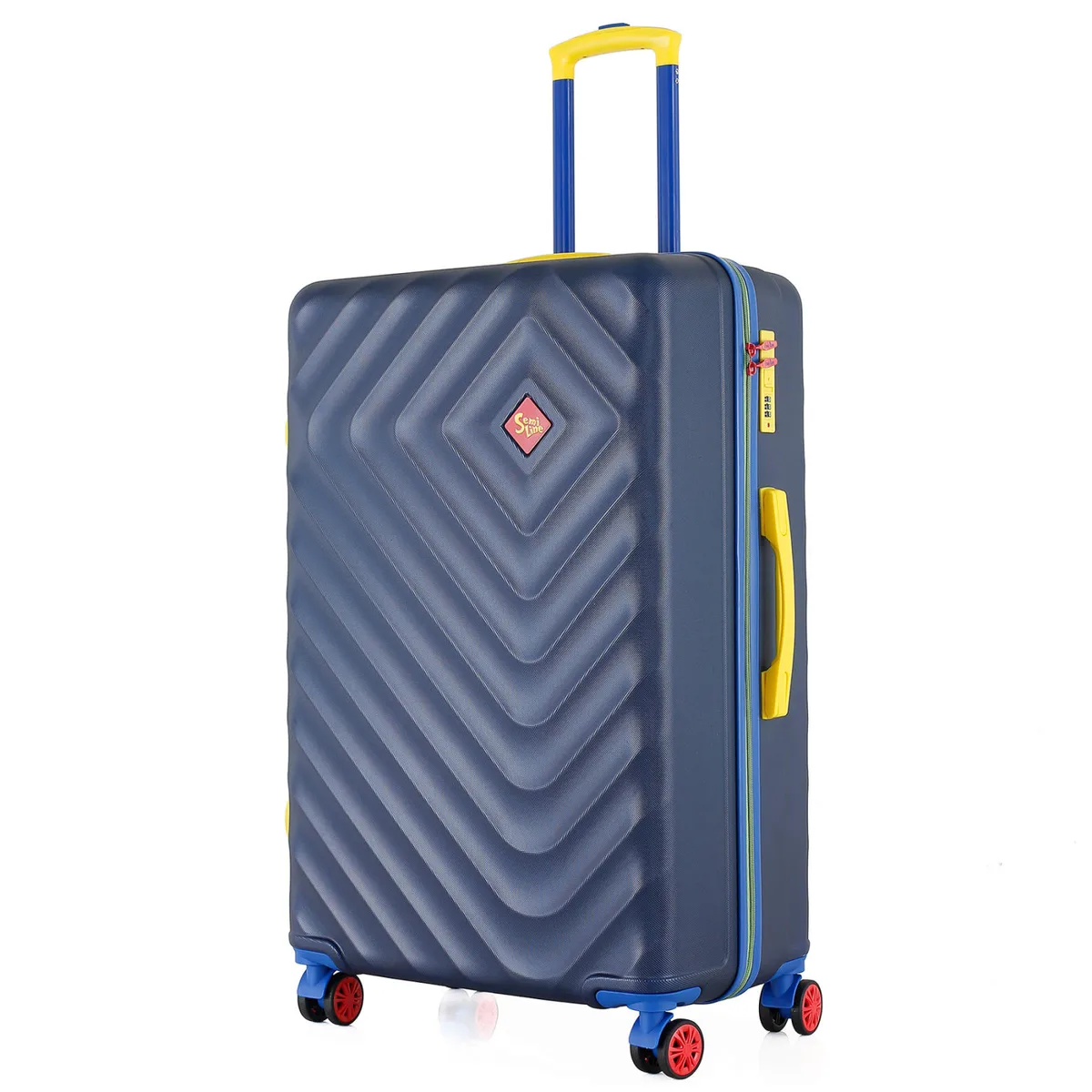 Валіза ABS 24" Середня 65 л Синя