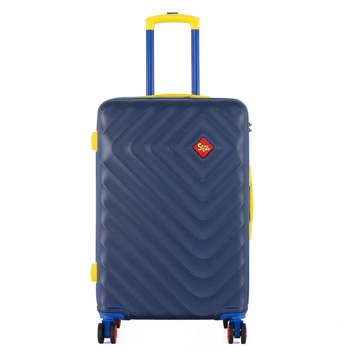 Валіза ABS 24" Середня 65 л Синя