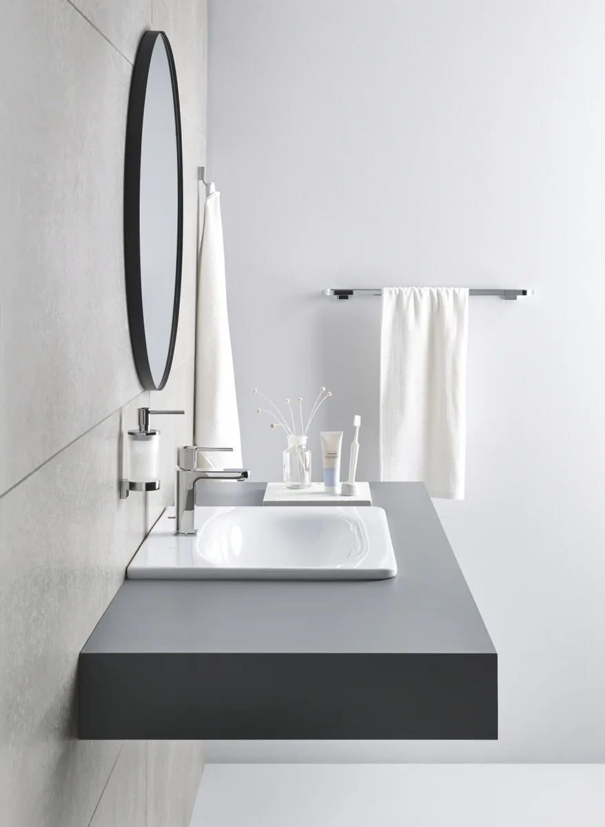 Настенный крючок Grohe металл 52х15х44 см стальной глянцевый