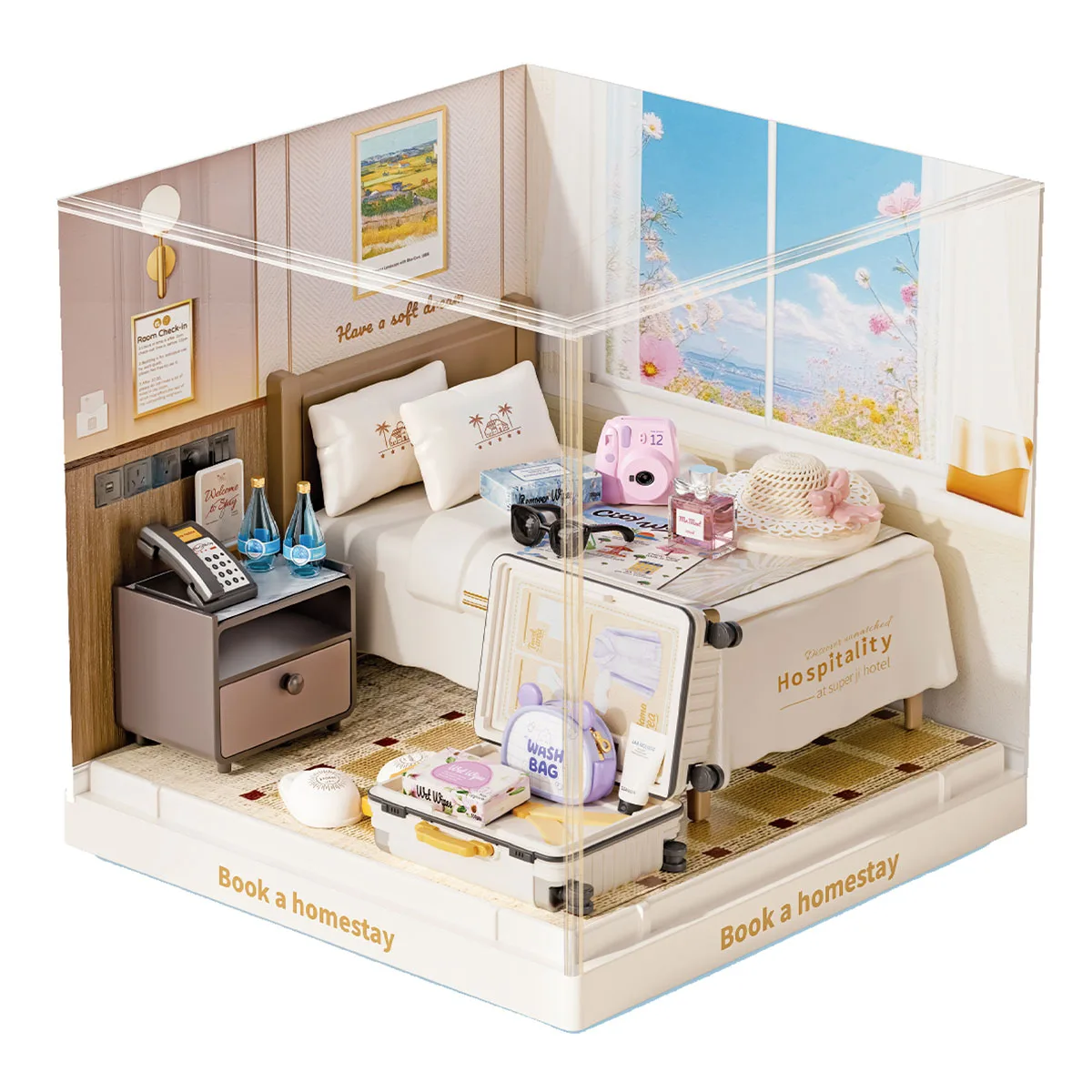 Конструктор-румбокс Mini House АБС-пластик 11х11х11,6 см