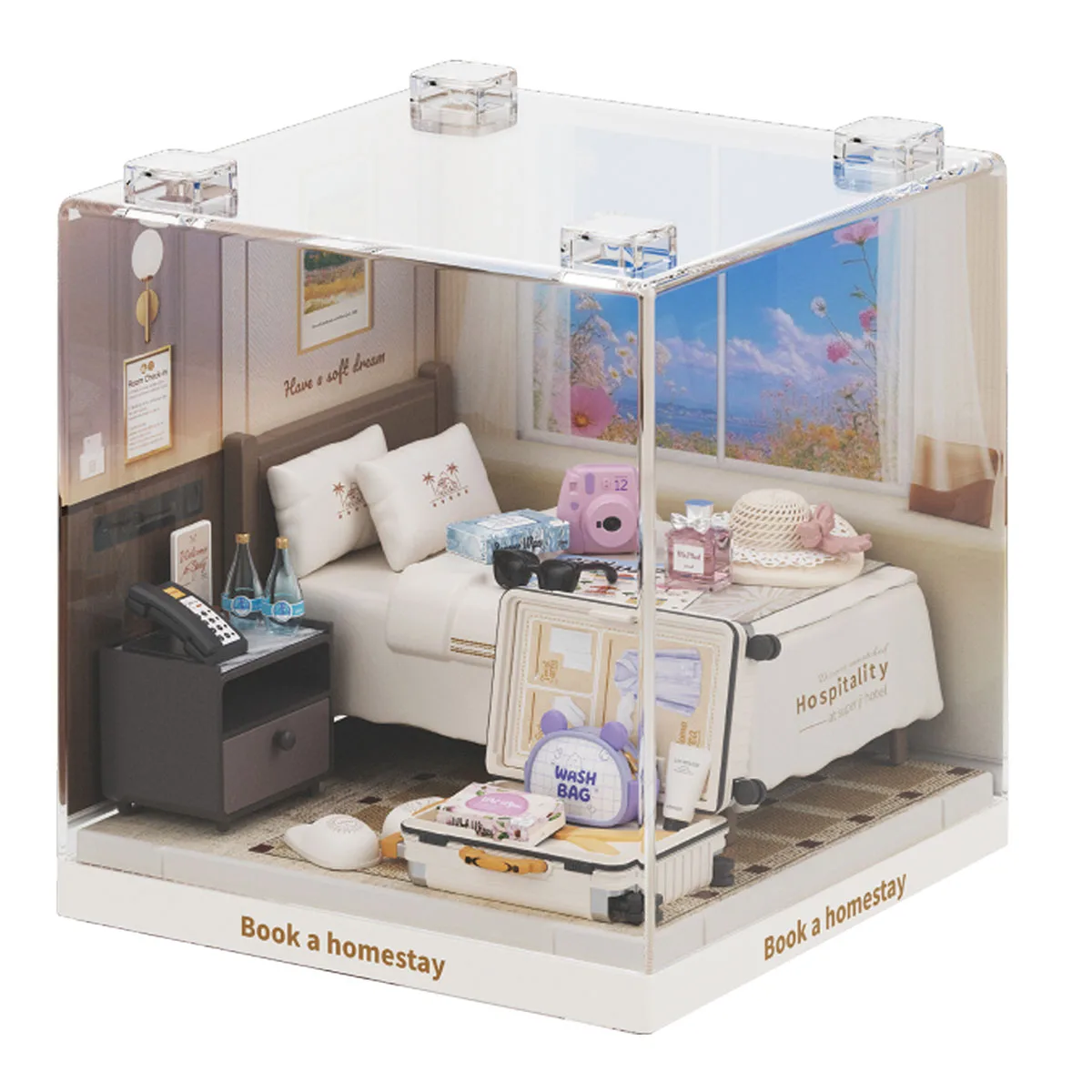 Конструктор-румбокс Mini House АБС-пластик 11х11х11,6 см