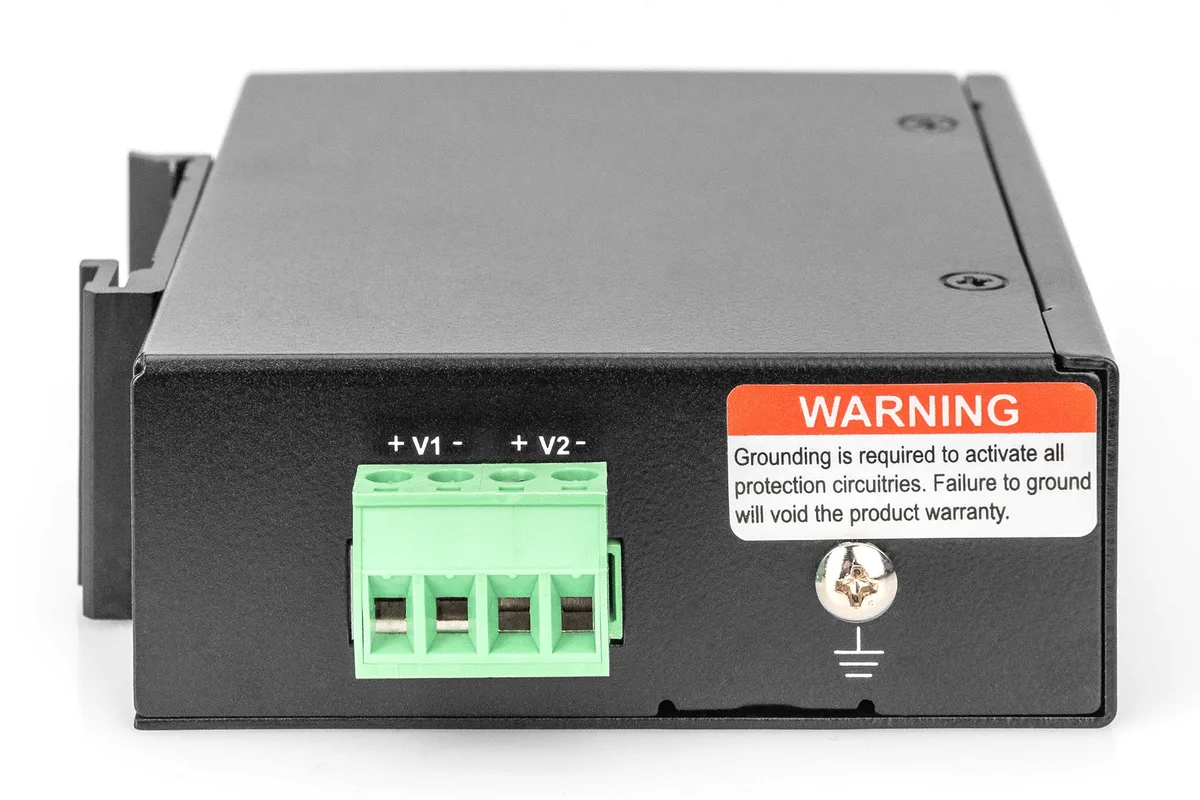 Розгалужувач DIGITUS Gigabit Ethernet PoE++ splitter, Industrial, 95W