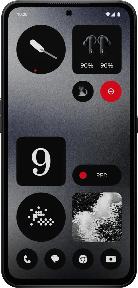 Смартфон CMF by Nothing Phone 1 6.67" 8/128ГБ, 2SIM, 5000мА•год, чорний