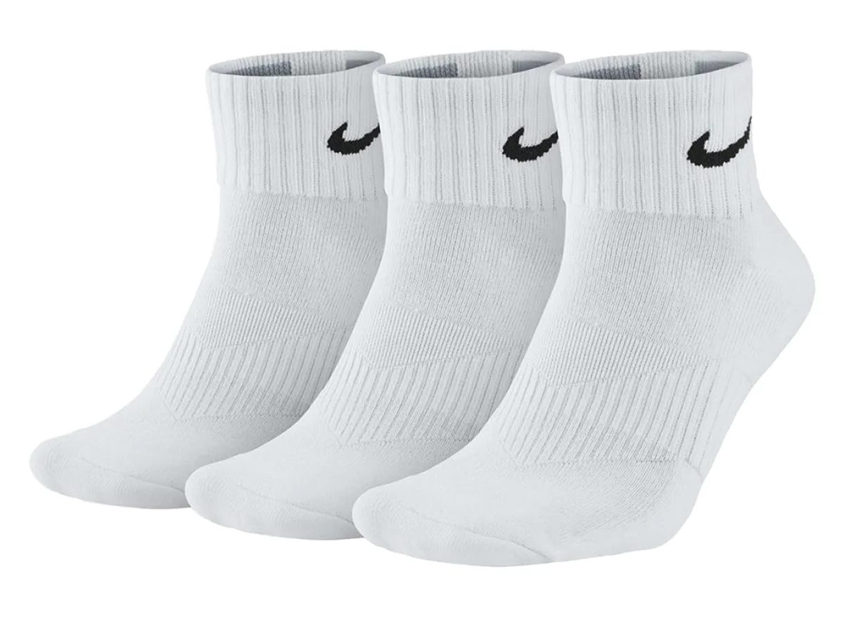 Шкарпетки NIKE бавовна 46-50 білий 3 пари