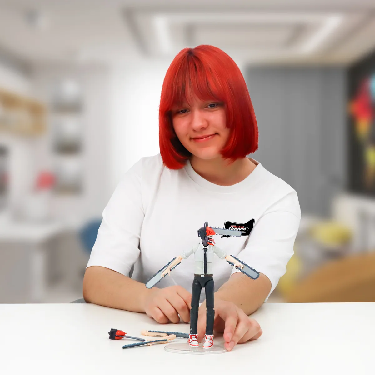 Ігрова фігурка Total Anime полімер 16 см Людина-бензопила