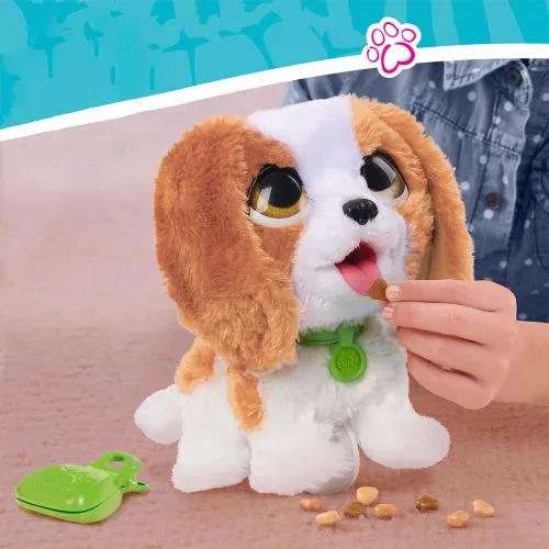Интерактивная игрушка Furreal Poop-A-Lots Кинг Чарльз Спаниель щенок для детей 8 лет питомец для ухода