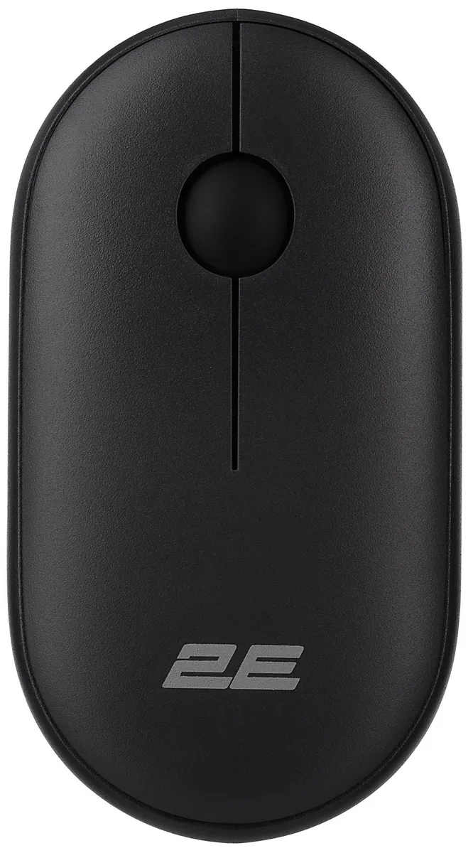 Миша 2E MF300 Silent, WL/BT, графітово-чорний