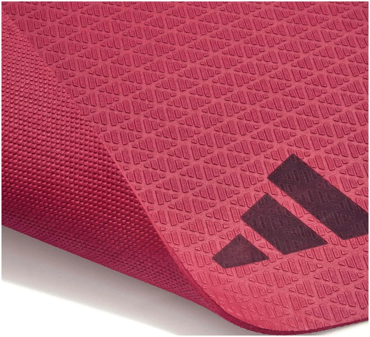 Килимок для йоги Adidas EVA 176х61 см Бордовий 4 мм