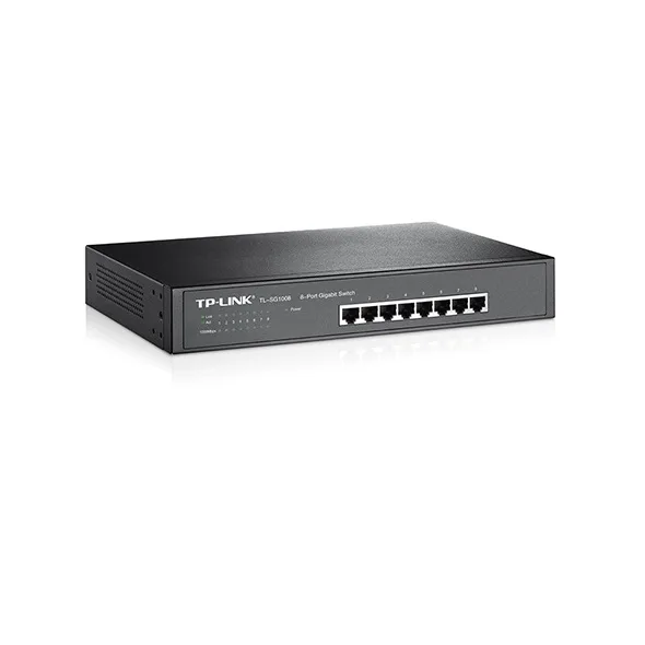 Комутатор TP-Link 8 портів 10/100/1000Base-T некерований чорний