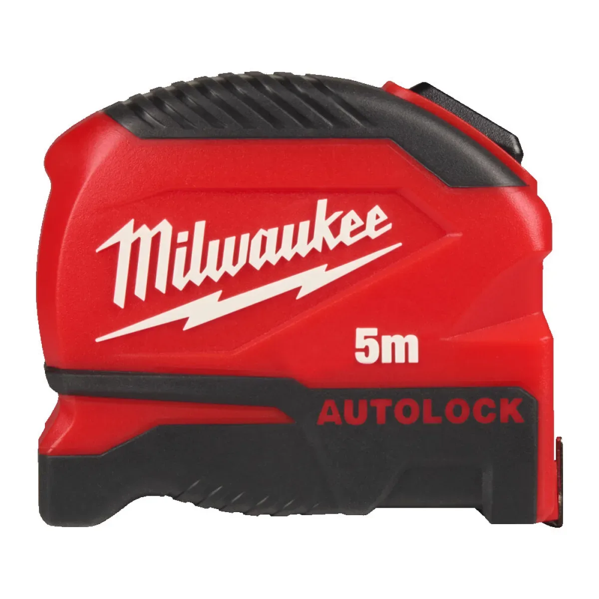 Рулетка Milwaukee ABS 5 м х 25 мм червона з автоматичною фіксацією