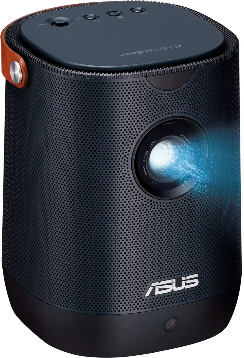 Проєктор портативний Asus ZenBeam L2 FHD, 400 lm, LED, 1.2, WiFi, Android TV