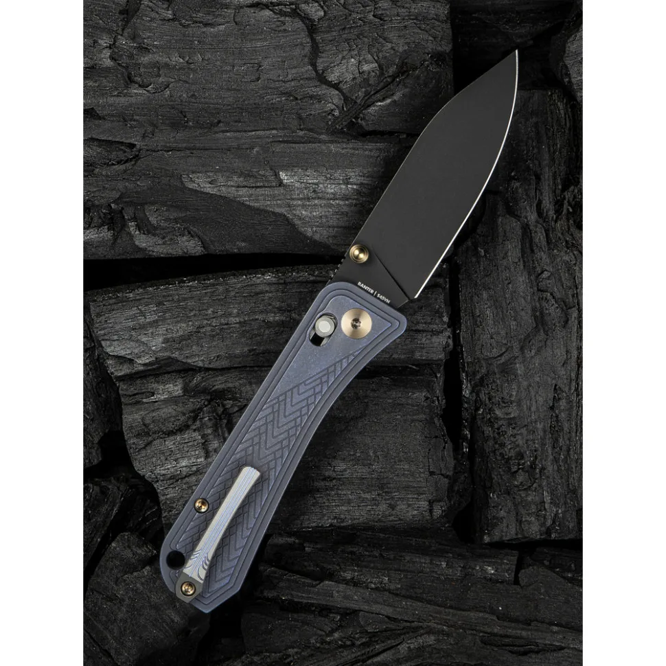 Ніж складаний Weknife титановий 93,2 мм сірий 85,6 г CPM S45VN