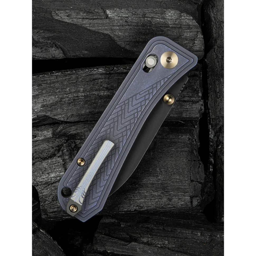 Ніж складаний Weknife титановий 93,2 мм сірий 85,6 г CPM S45VN
