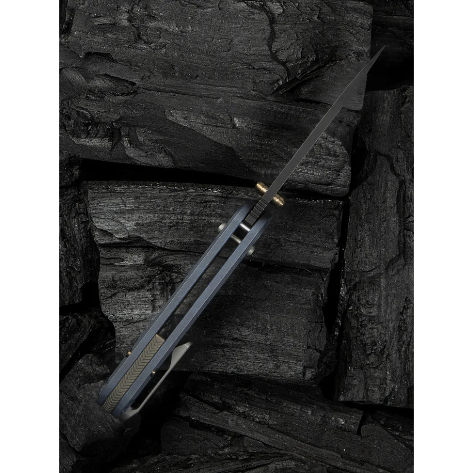 Ніж складаний Weknife титановий 93,2 мм сірий 85,6 г CPM S45VN