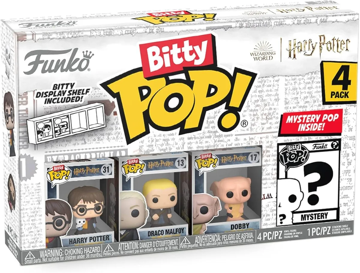 Набор подарочный Funko POP (Bitty): Гарри Поттер - Гарри Поттер 4шт.
