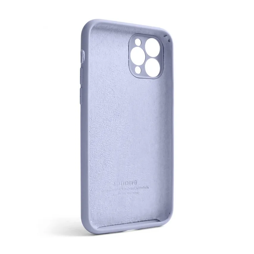 Чохол Silicone Case для Apple iPhone 11 Pro силікон 11 Pro лавандовий