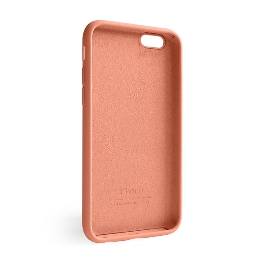 Чохол силіконовий для Apple iPhone 6 6s помаранчевий