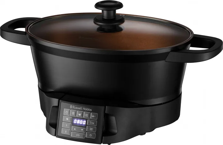 Мультиварка Russell Hobbs 6,5 л керамічна чорна 1000 Вт 8 програм приготування