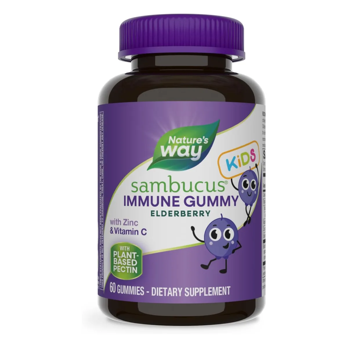 Sambucus Kids Immune Support жувальні таблетки без глютену 60 шт