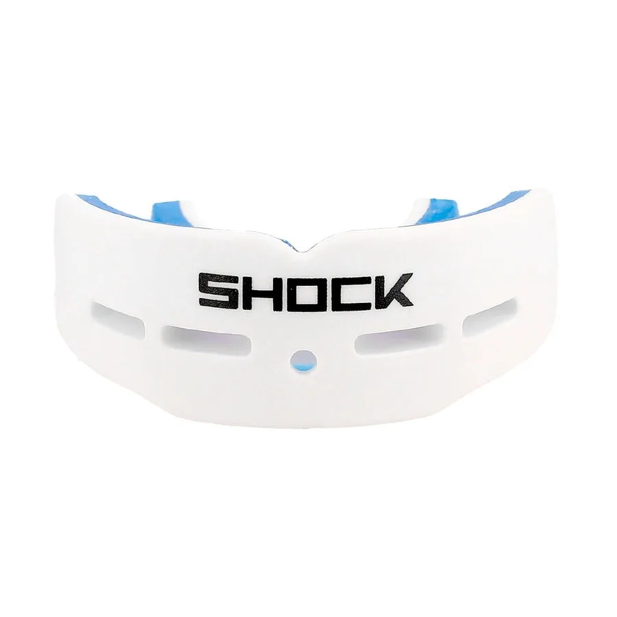 Капа Shock Doctor термопластик доросла двощелепна біла 11+