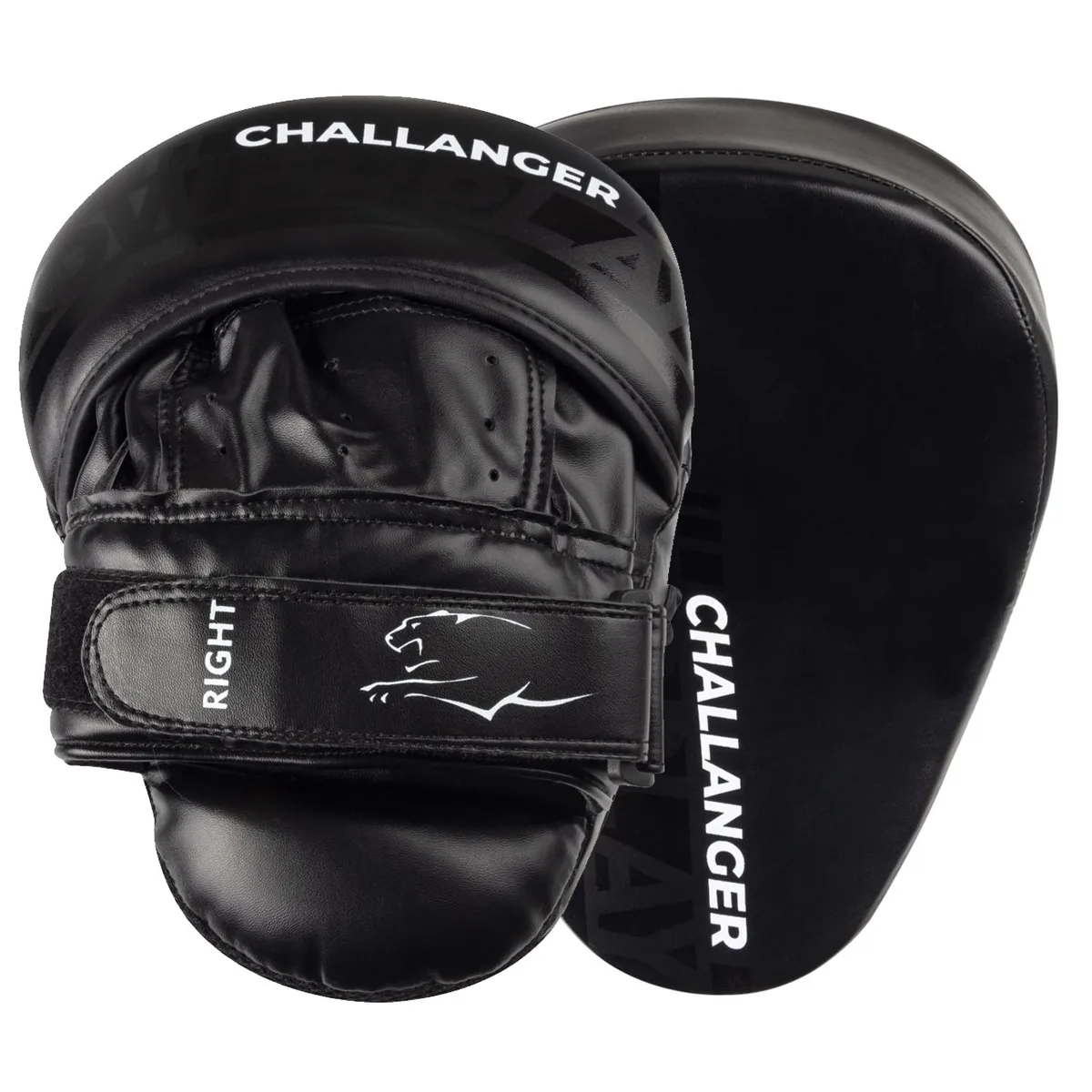 Лапи боксерські Active Point PU 22х19 см Чорні