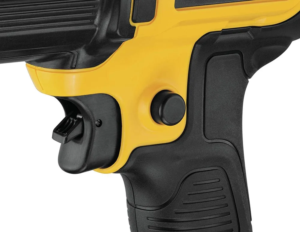 Фен будівельний DeWalt акумуляторний 18В 290-530°C 190л/хв чорний жовтий