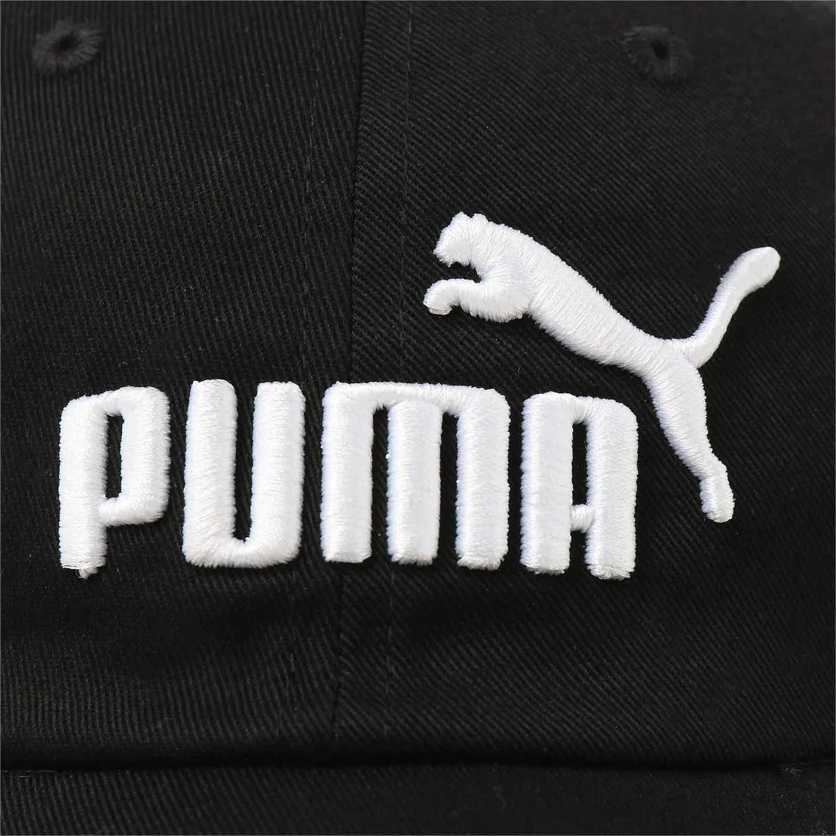 Кепка Puma 100% бавовна OSFA чорна для дітей