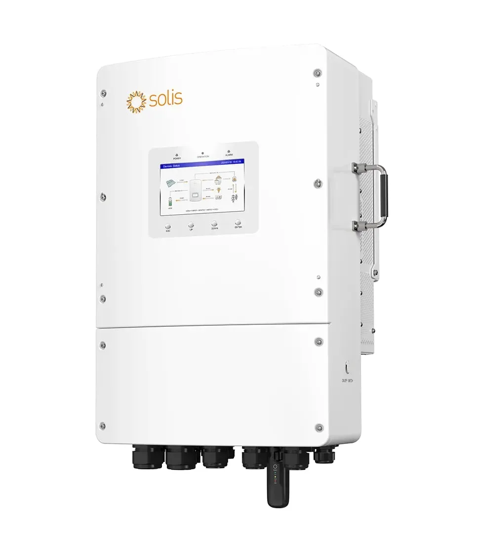Гібридний інвертор трифазний Solis S6 15кВт, 2xMPPT, DC, для LV Batteries