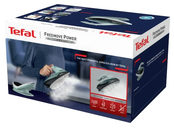Утюг с подачей пара Tefal 2600 Вт 40 г/мин 220 г/мин Евкалиптовый