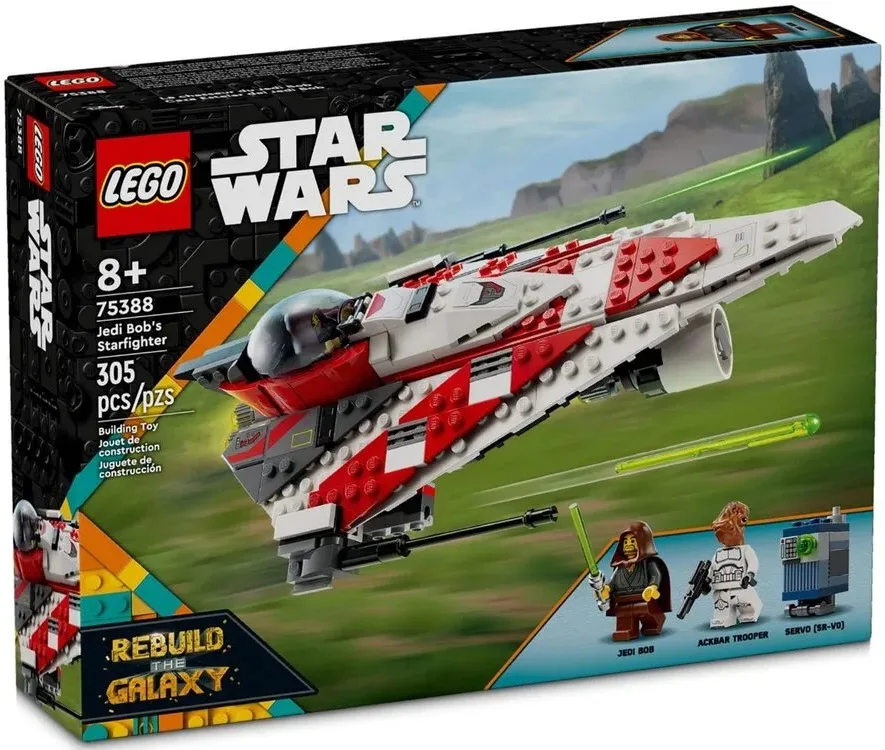 Конструктор LEGO Star Wars Винищувач джедая 305 деталей різнокольоровий