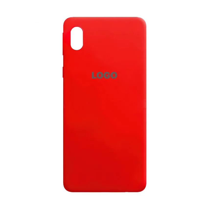Чохол Silicone Case Samsung червоний для A01 Core M01 Core 2020