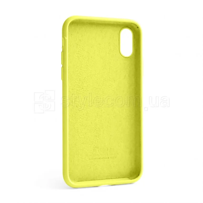 Чохол силіконовий для смартфонів Full Silicone Case жовтий