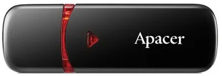 Накопичувач Apacer  32GB USB 2.0 Type-A AH333 Чорний