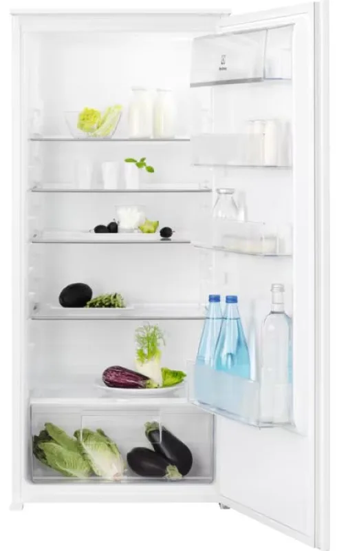 Вбудована холодильна камера Electrolux, 122x55x55 см, об'єм 207 л, клас енергоспоживання E, температурний режим ST, біла.